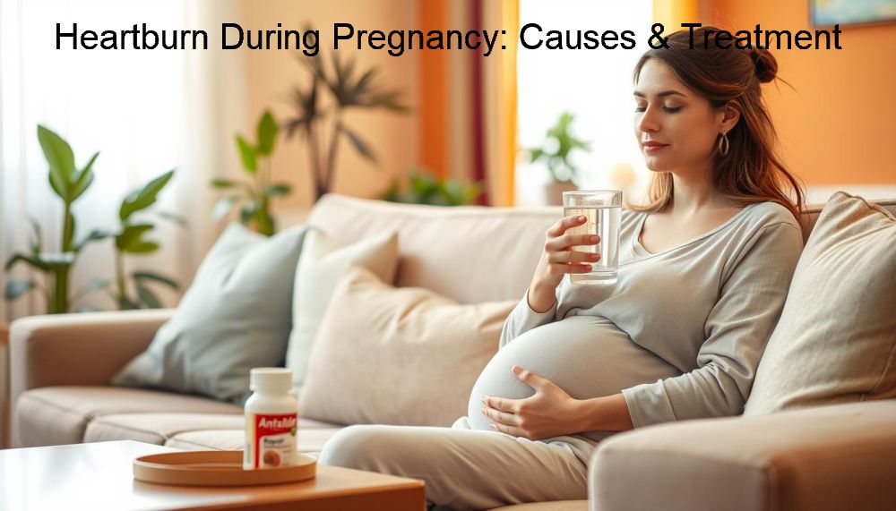 Heartburn During Pregnancy: Causes & Treatment