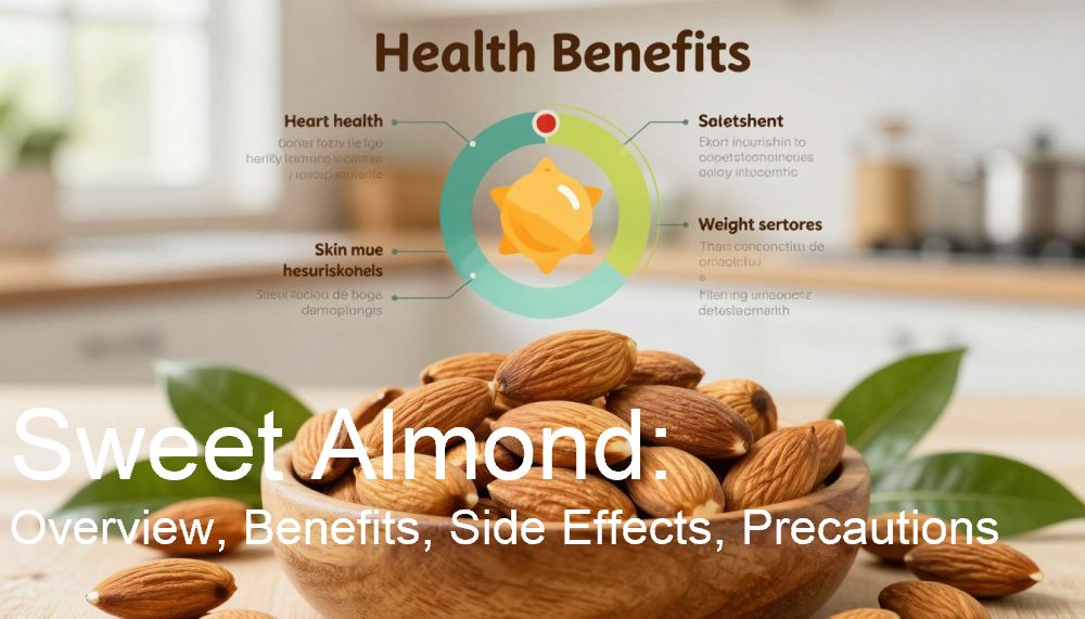 Sweet Almond: Overview, Benefits, Side Effects, Precautions