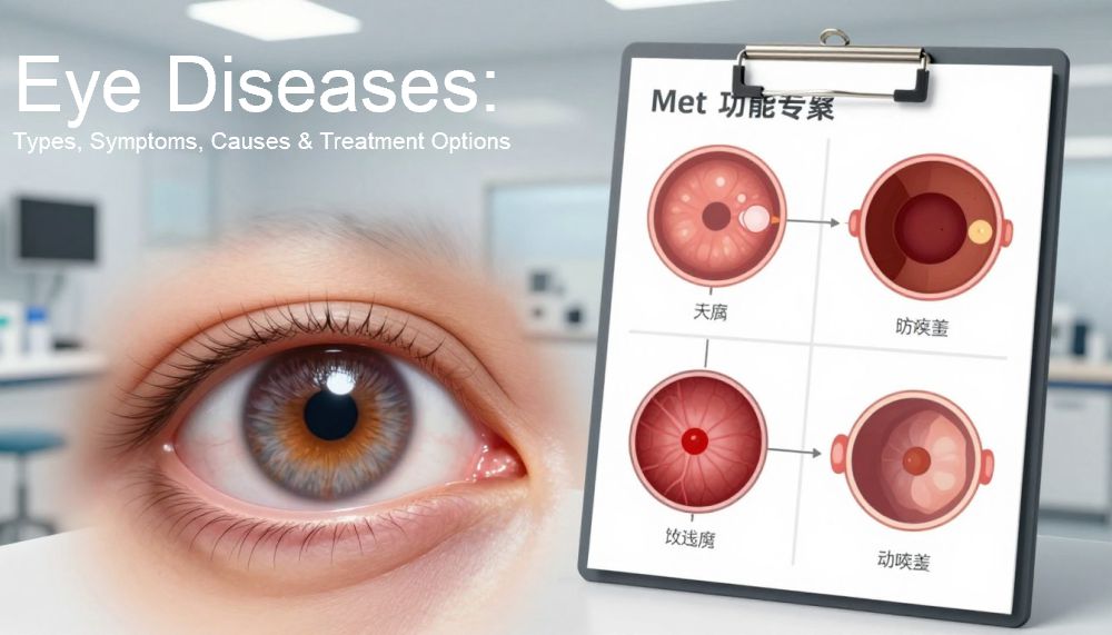 Eye Diseases: Types, Symptoms, Causes & Treatment Options