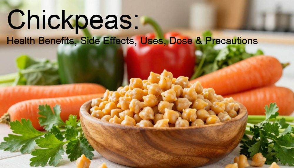 Chickpeas: Health Benefits, Side Effects, Uses, Dose & Precautions