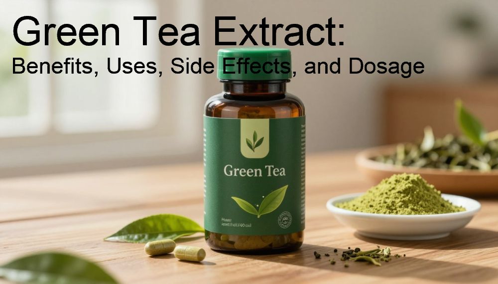 Green Tea Extract: Benefits, Uses, Side Effects, and Dosage