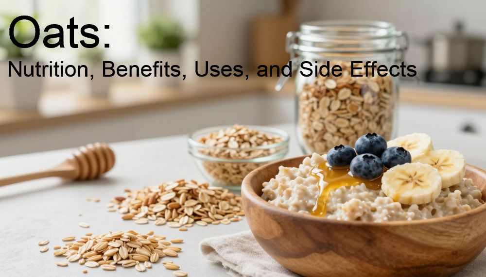 Oats: Nutrition, Benefits, Uses, and Side Effects