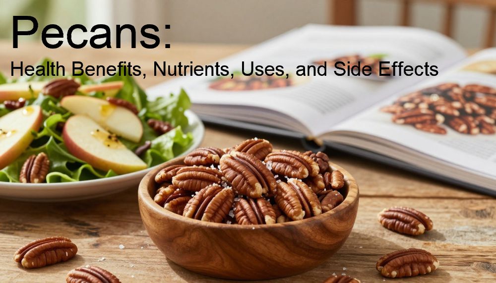 Pecans: Health Benefits, Nutrients, Uses, and Side Effects
