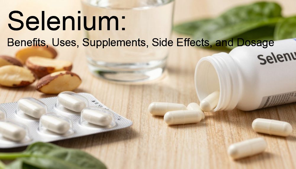 Selenium: Benefits, Uses, Supplements, Side Effects, and Dosage
