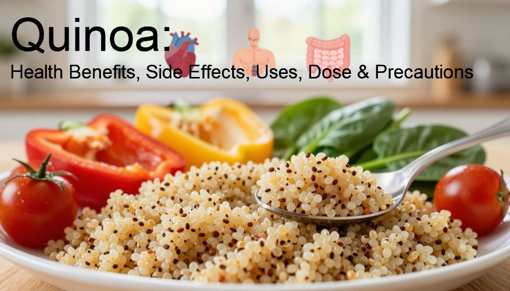 Quinoa: Health Benefits, Side Effects, Uses, Dose & Precautions